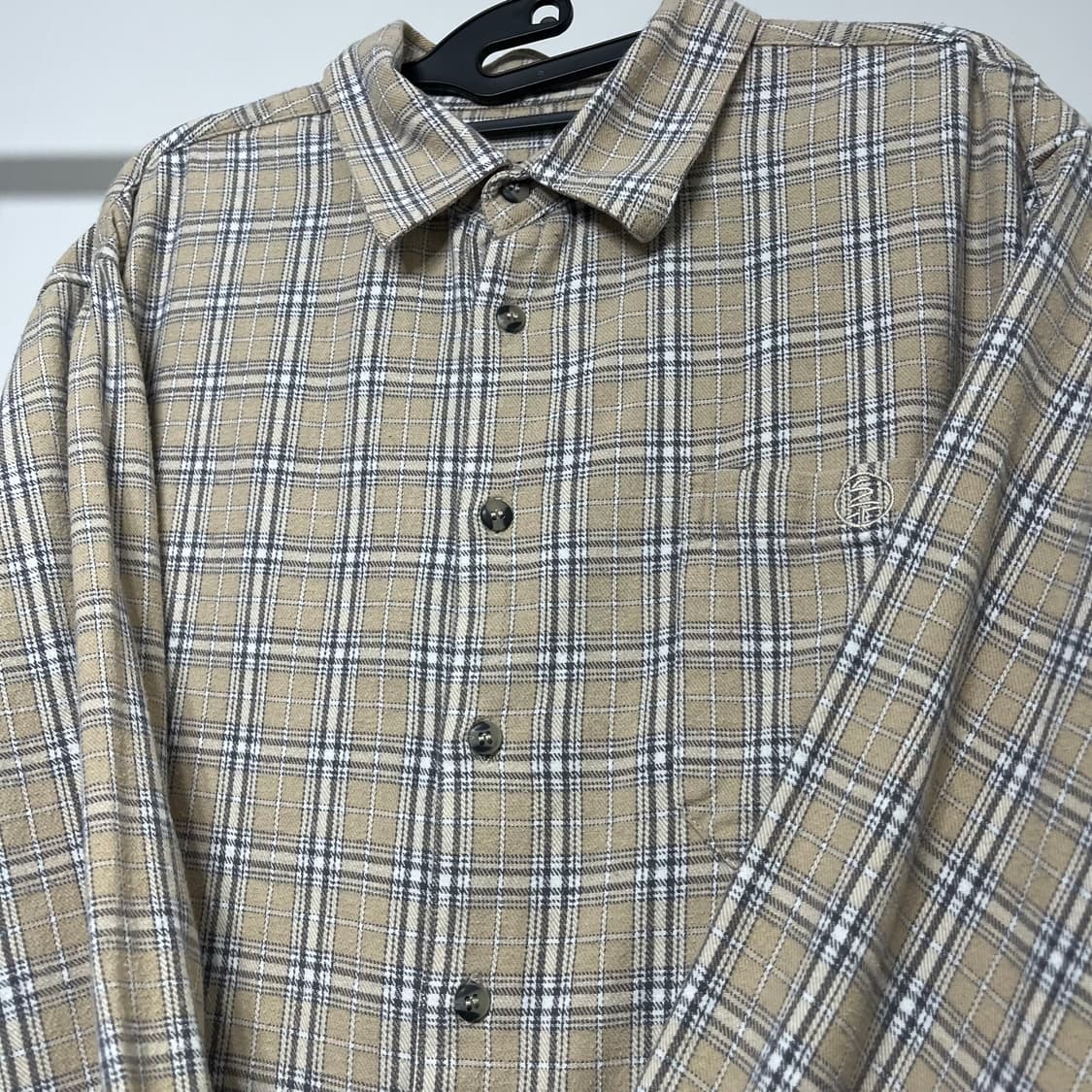 70s FRANCE Fullover Shirt 풀오버 워크셔츠  상품이미지4