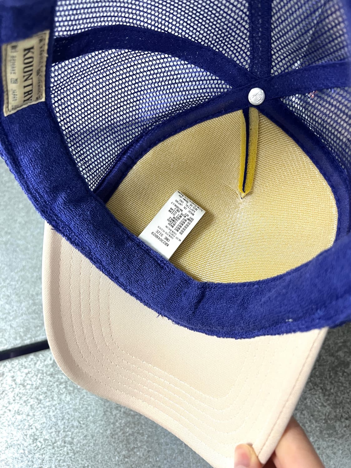 Kapital-Coneycowbowy Trucker Cap Purple  상품이미지9