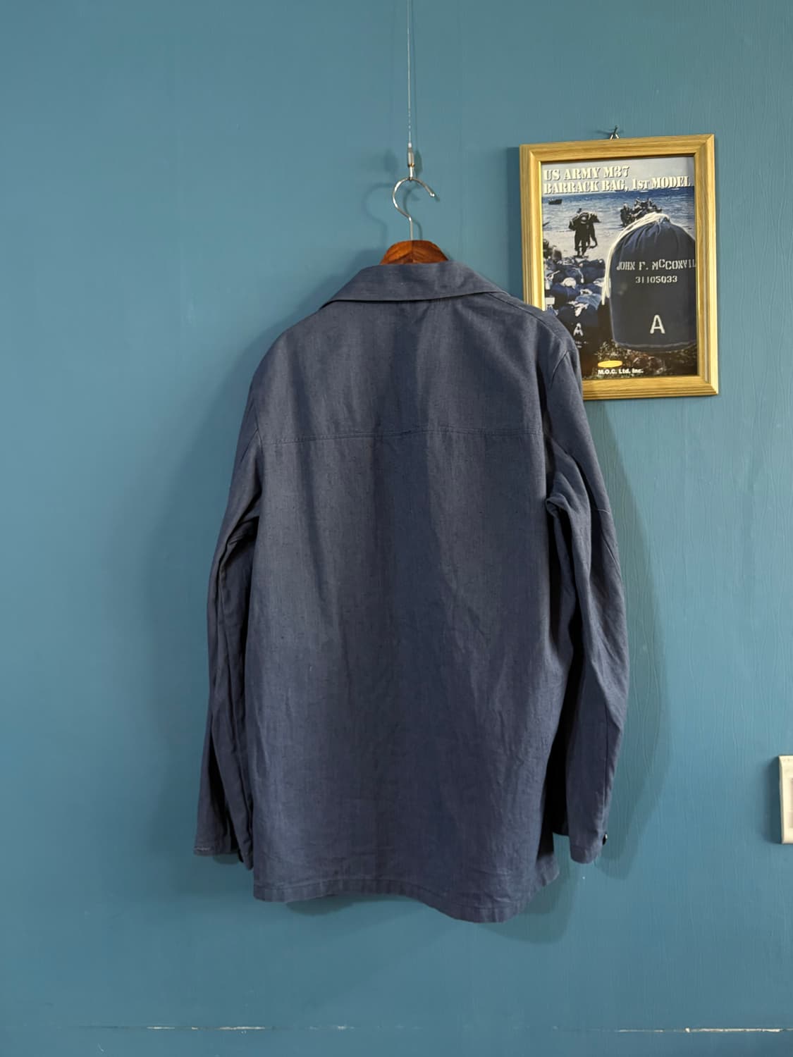 70-80s vtg Chambray Workwear Jacket.  상품이미지9
