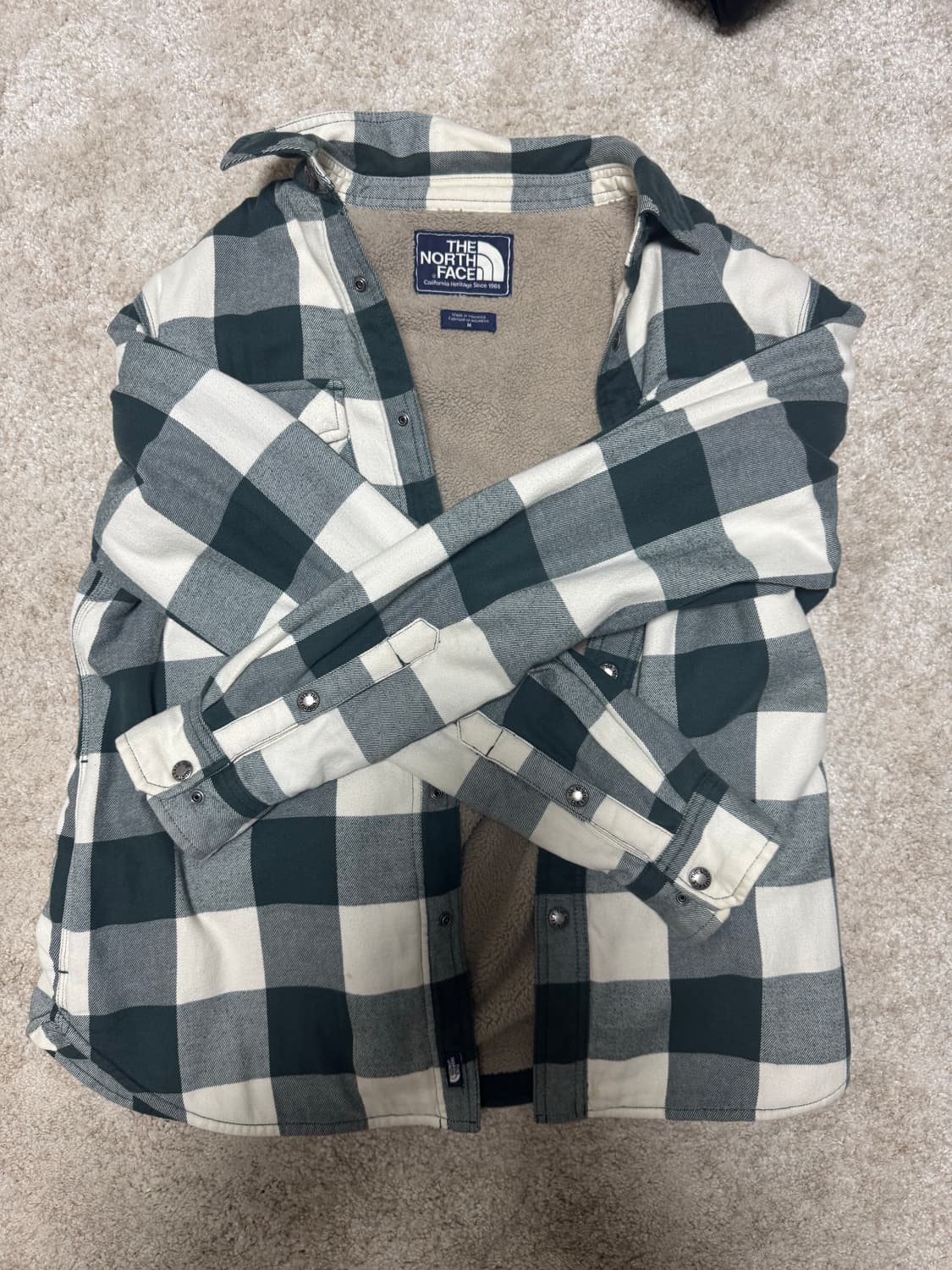 노스페이스 쉐르파 셔츠 상품이미지1