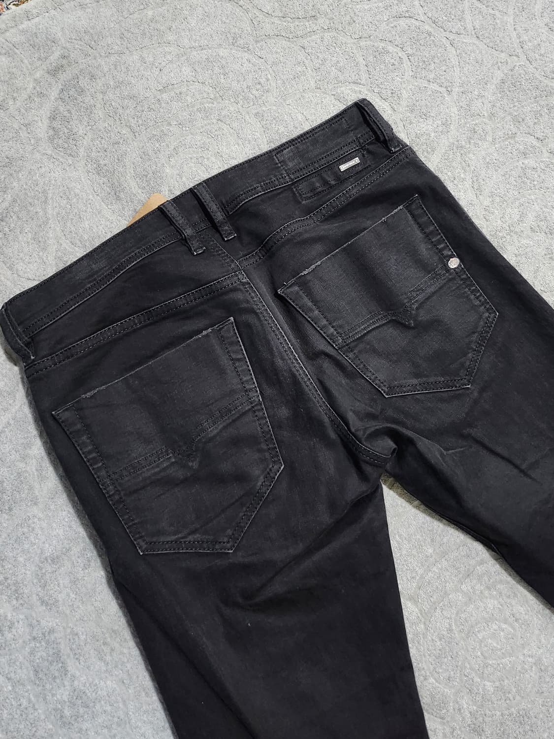 디젤 블랙진 슬림핏 데님 팬츠-32 상품이미지6