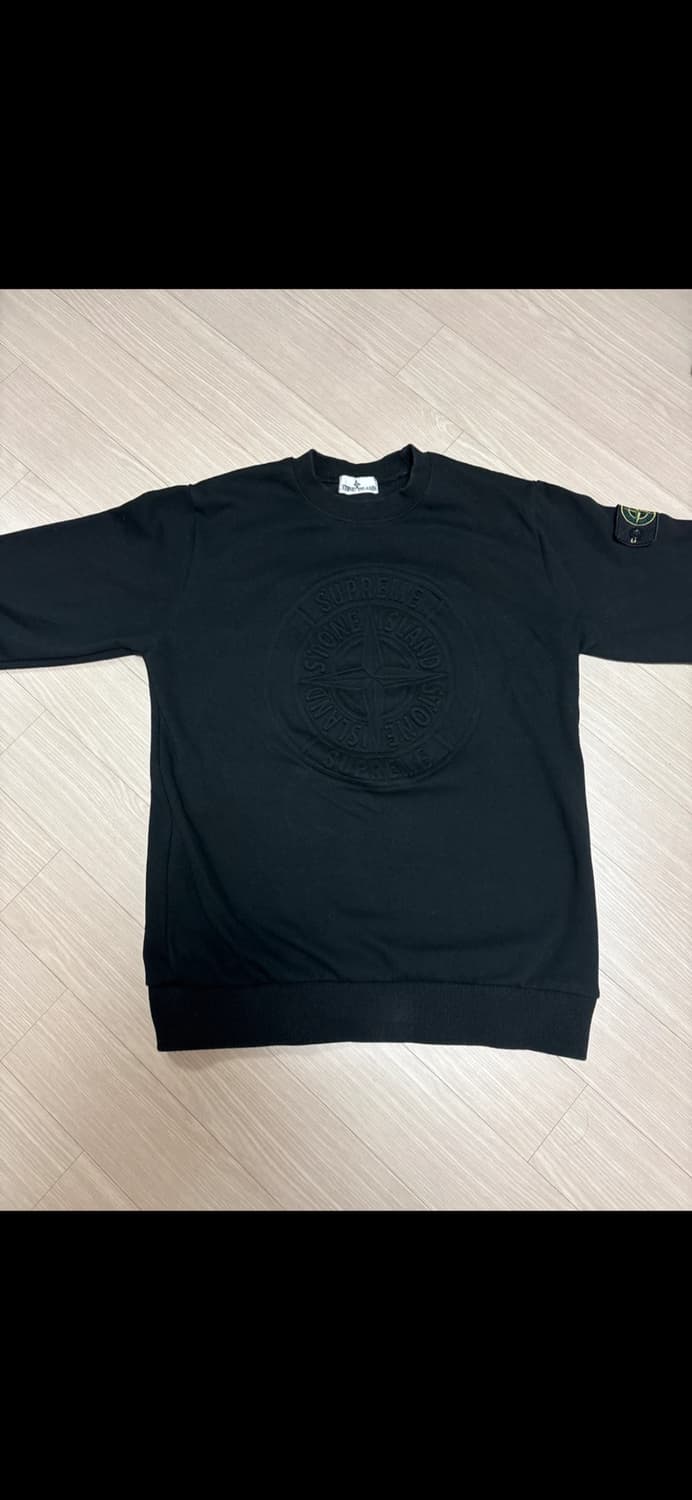 스톤아일랜드x슈프림 맨투맨 상품이미지1