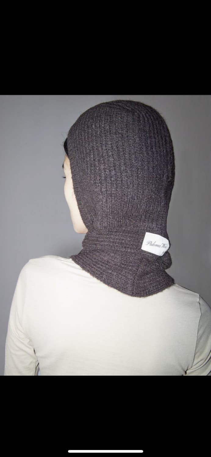 팔로마울 Coucou 발라클라바 보닛 브라운 상품이미지1