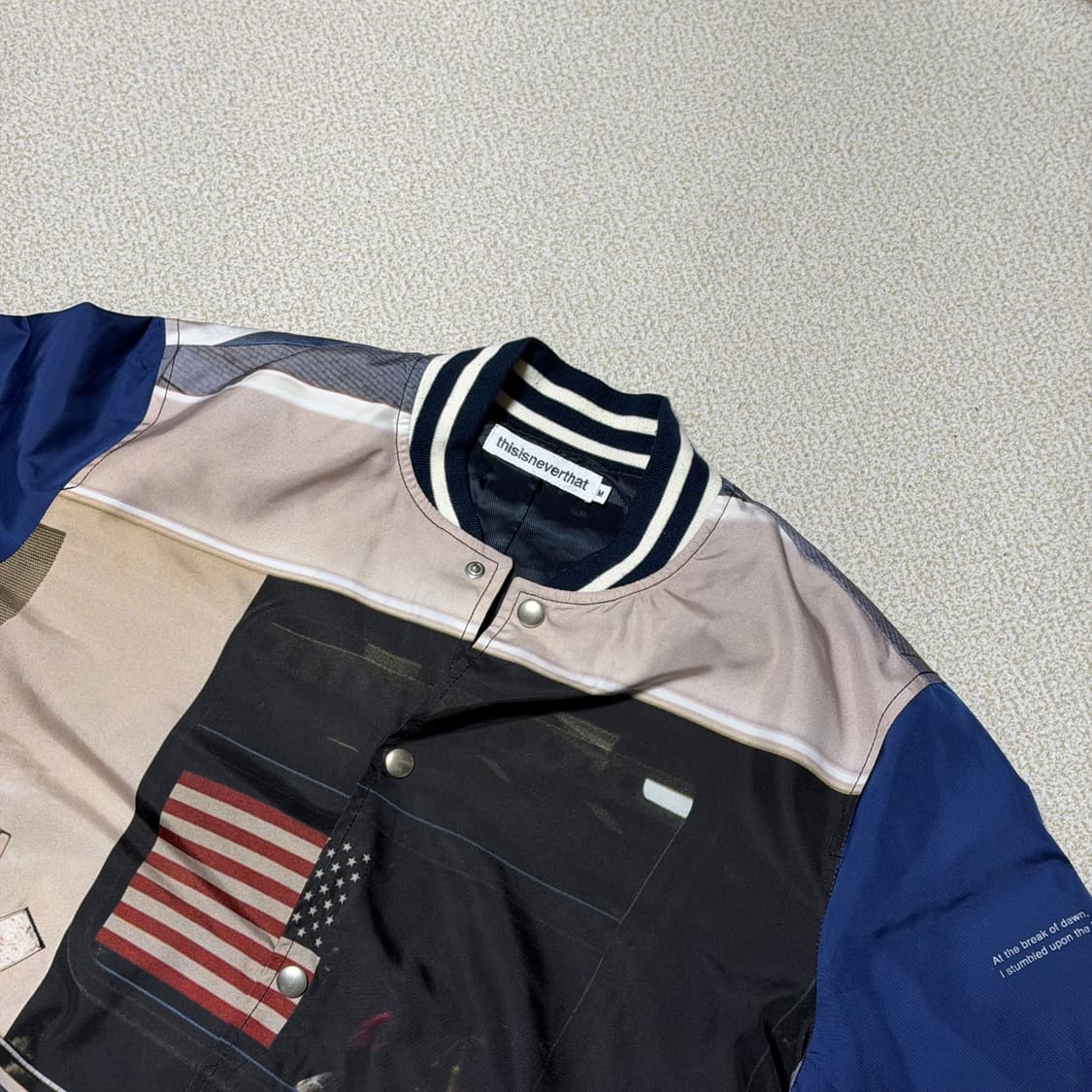 디스이즈네버댓 M 스타디움 바시티 자켓 상품이미지2