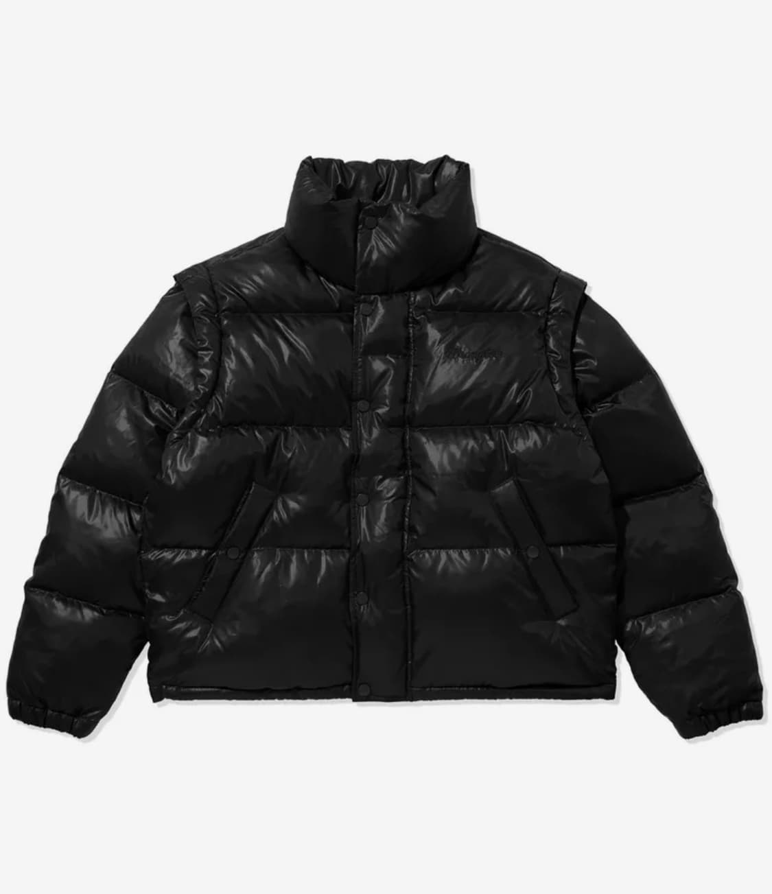 랭글러 패딩 Sleeve Down Jumper Black 상품이미지1