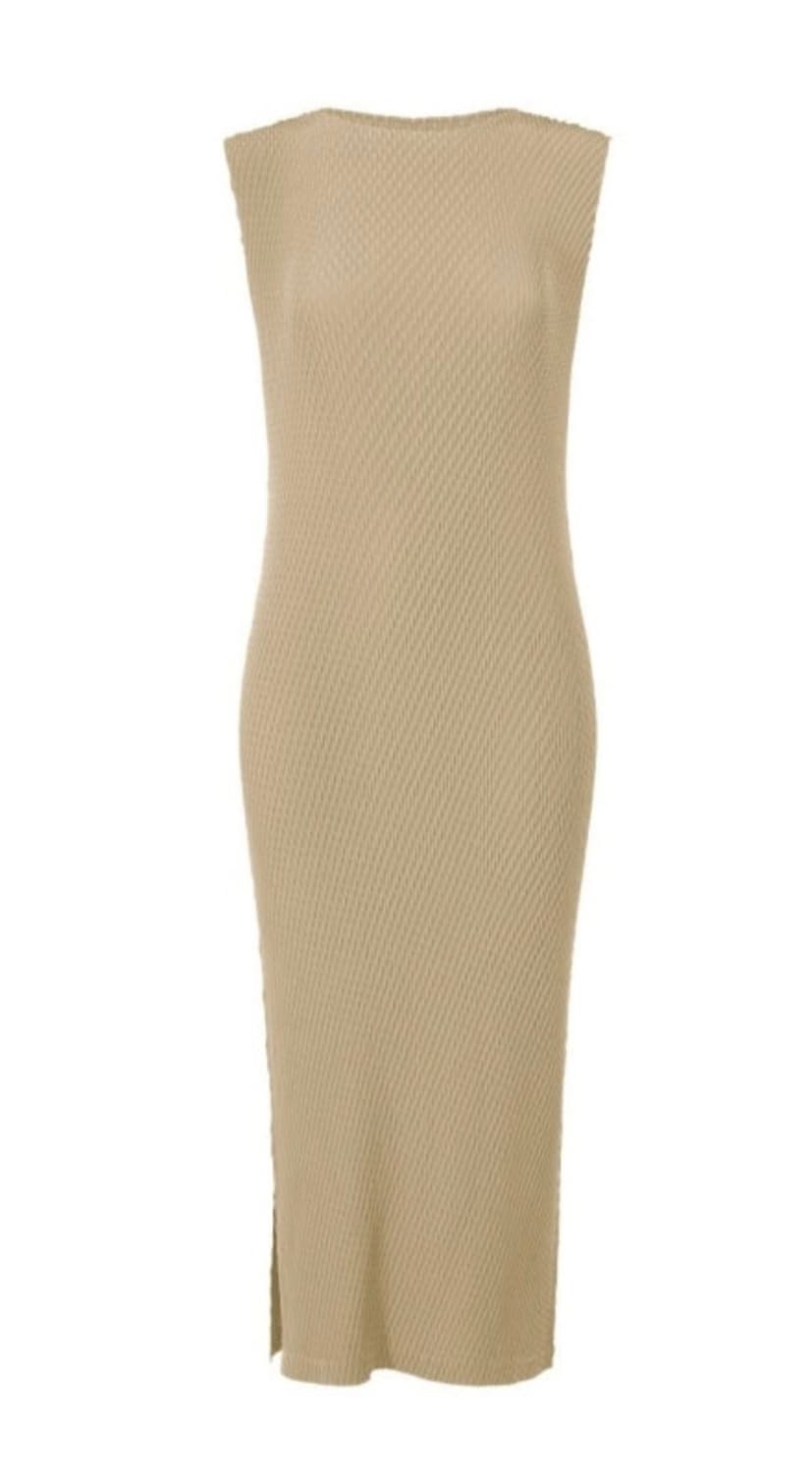 이세이미야케 롬버스 원피스 애쉬 베이지 상품이미지1