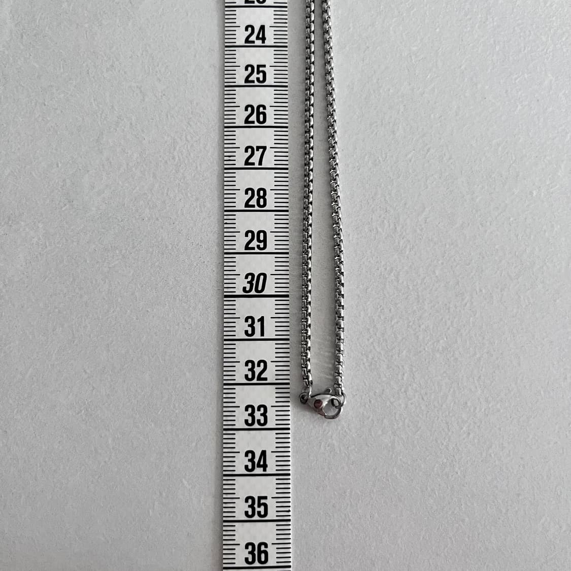 블랙 스퀘어 목걸이 상품이미지4