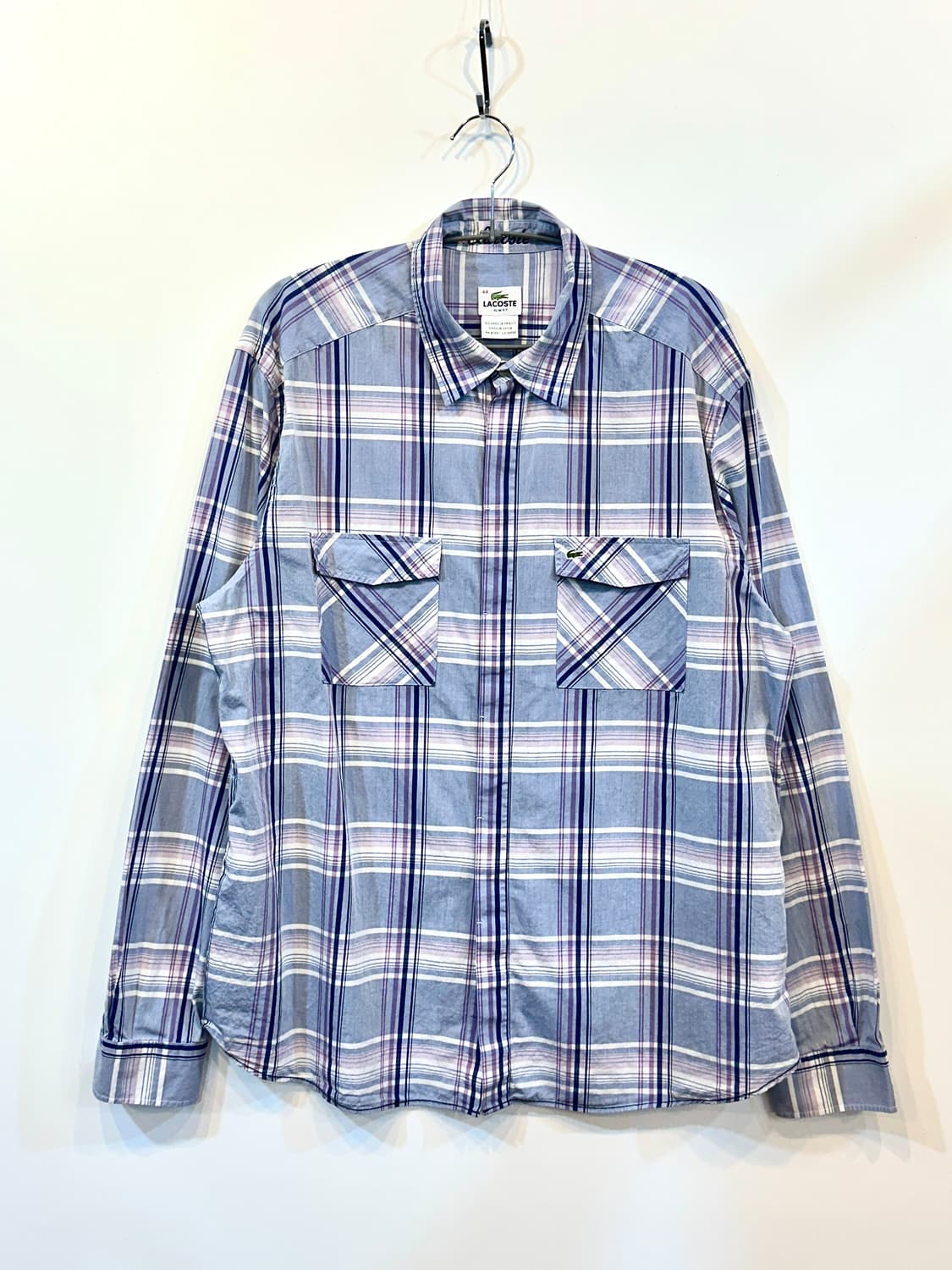 라코스테  체크셔츠 상품이미지1