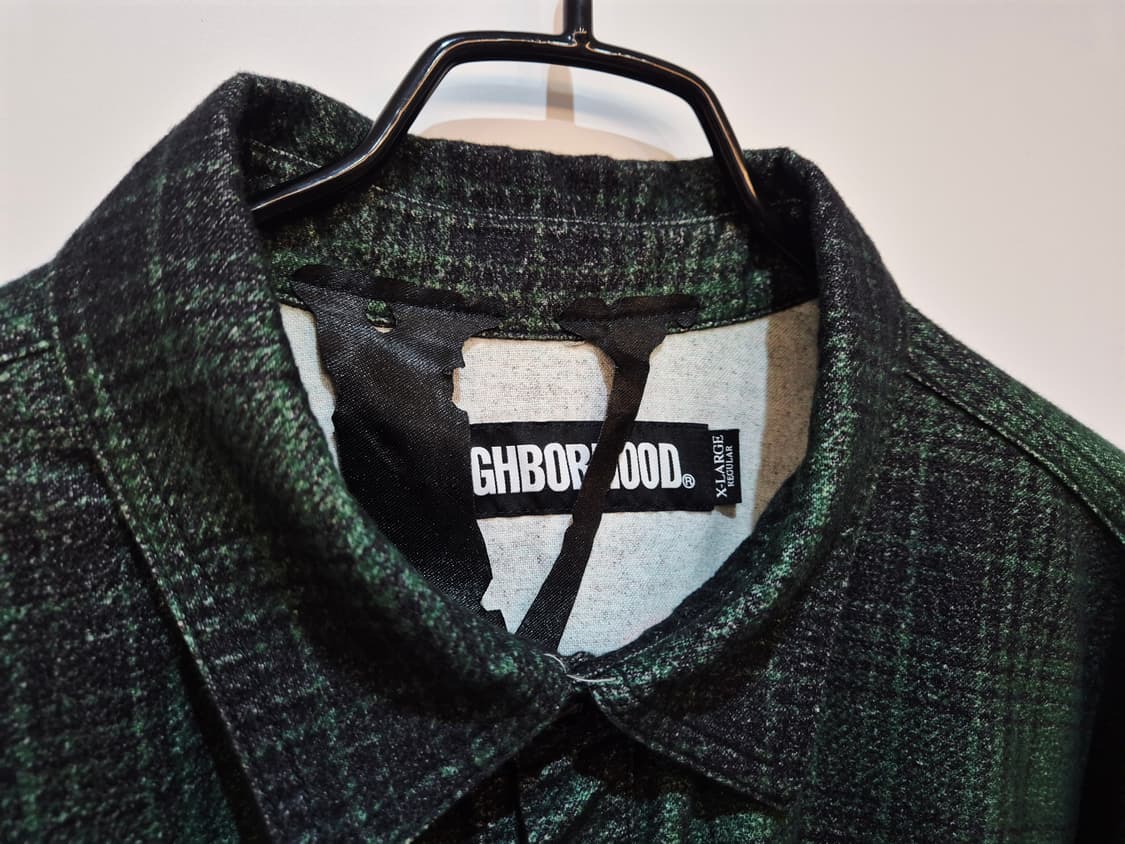 브이론 네이버후드 플란넬 셔츠 자켓 상품이미지4