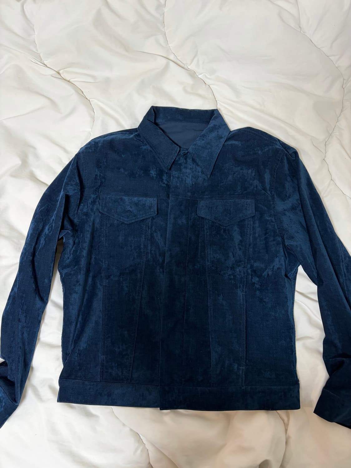 Youth 벨벳 트러커 자켓 S 사이즈 상품이미지1