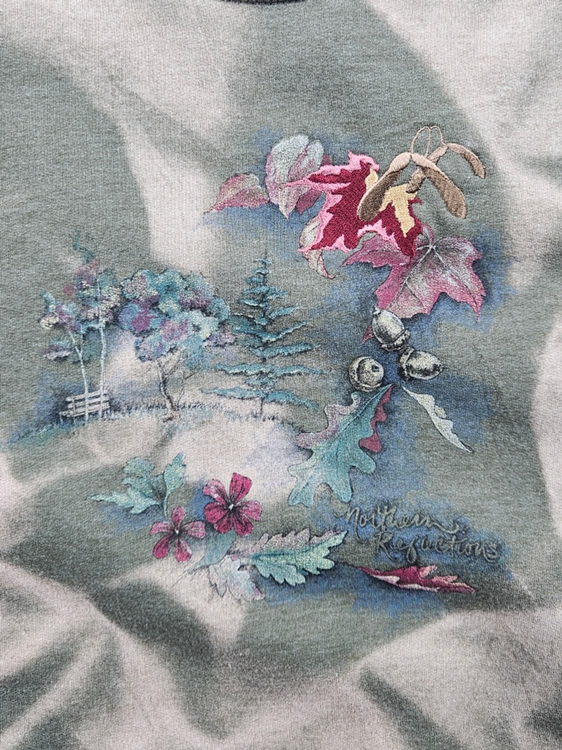 NORTHERN 다잉 커스텀 맨투맨 스웻 셔츠 ( M추정 )/ 10953 상품이미지7