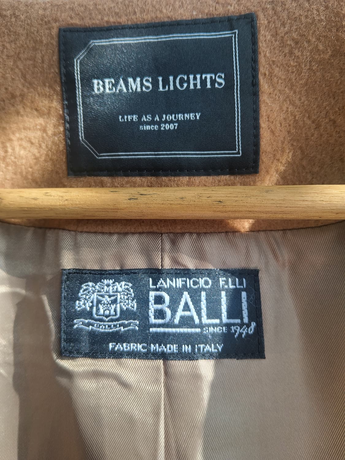 빔즈 라이츠 여성 울 모직 코트 M 세미캐주얼 상품이미지6