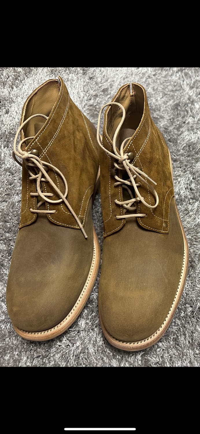 새상품) 그라더스 02 부츠 스웨이드 올리브 280 사이즈 상품이미지9