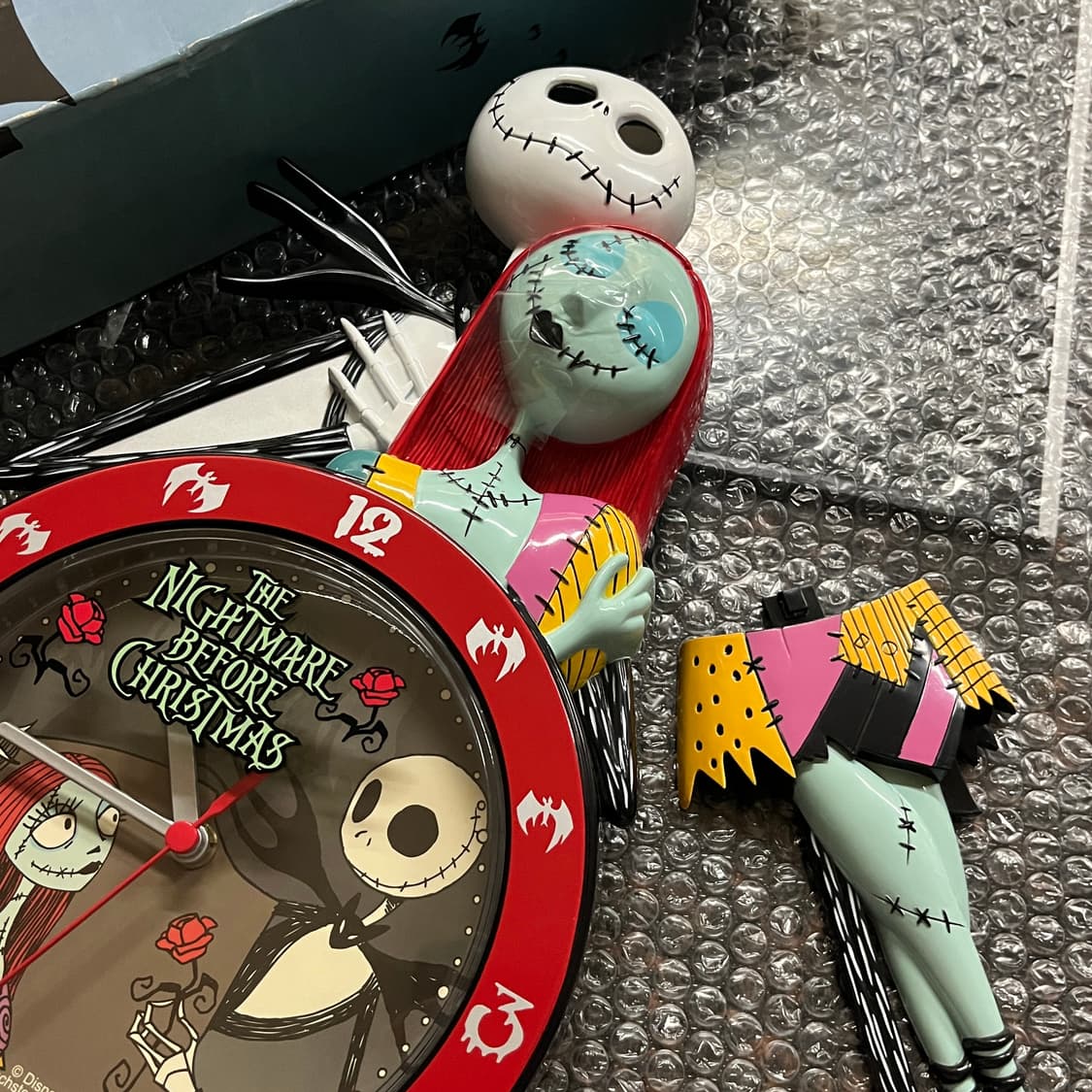 초희귀) 크리스마스의 악몽 벽시계 잭 스켈링턴 상품이미지3