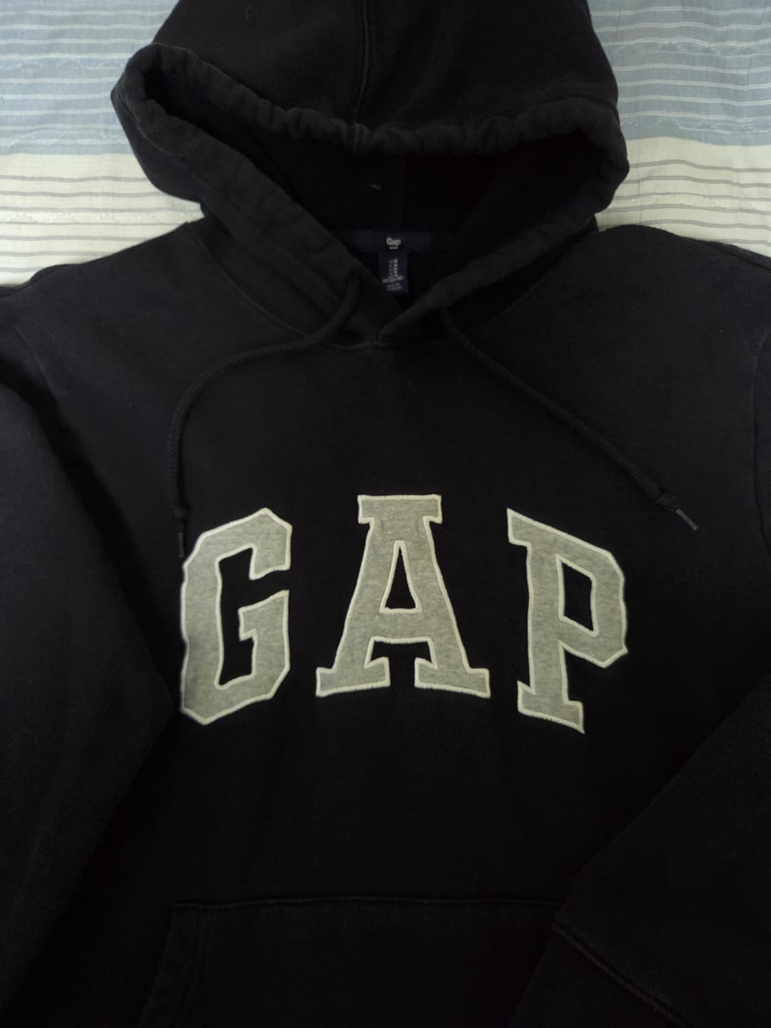 갭 블랙그레이 후드티 상품이미지2