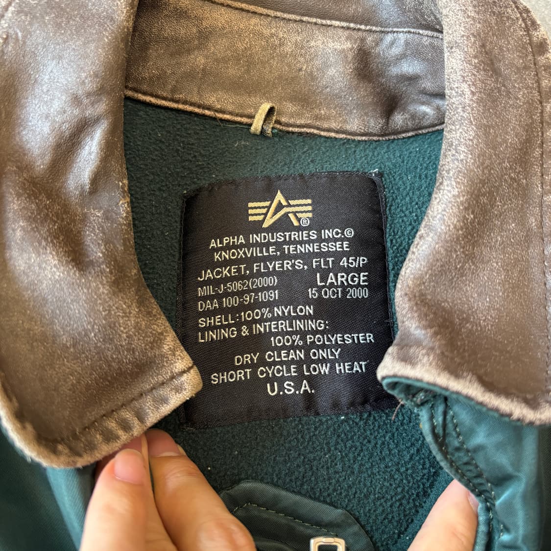 알파인더스트리 정품 CWU-45 자켓 상품이미지4