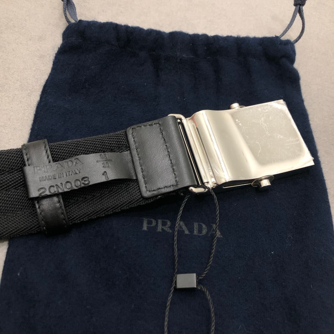 프라다 이태리 스포츠 패브릭 벨트 95/38 상품이미지3