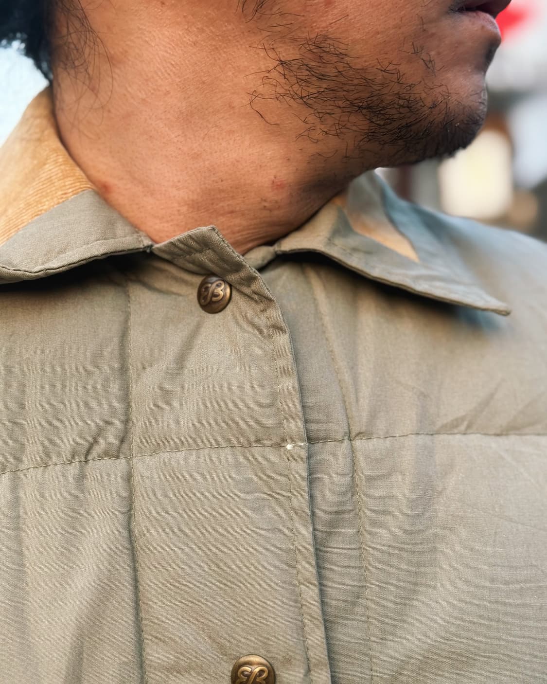 80‘s 에디바우어 구스다운 스냅자켓 L 상품이미지10