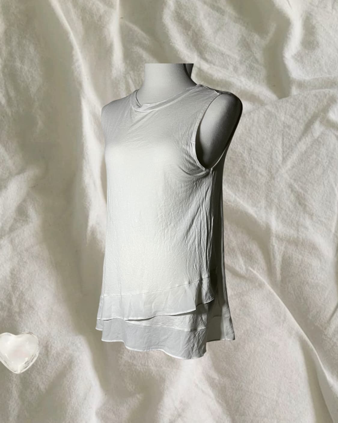 Banana Republic . 레이어드 프릴 슬리브리스 상품이미지2