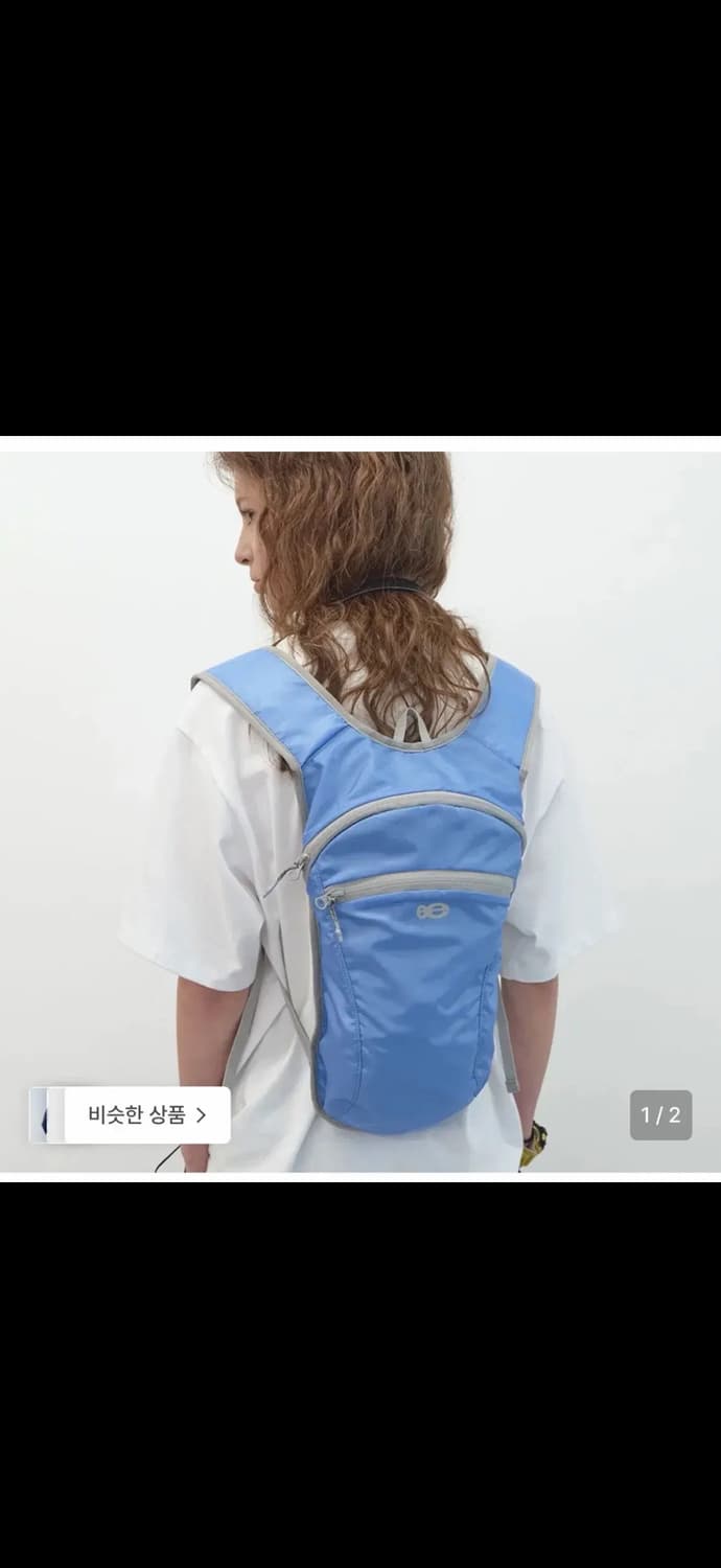 엔조블루스 스포티 블루 백팩 상품이미지1