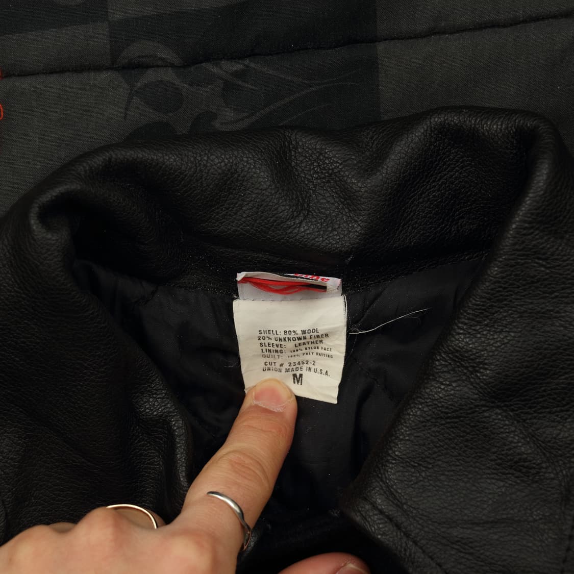 USA VINTAGE 바시티 자켓 XL B99 상품이미지3