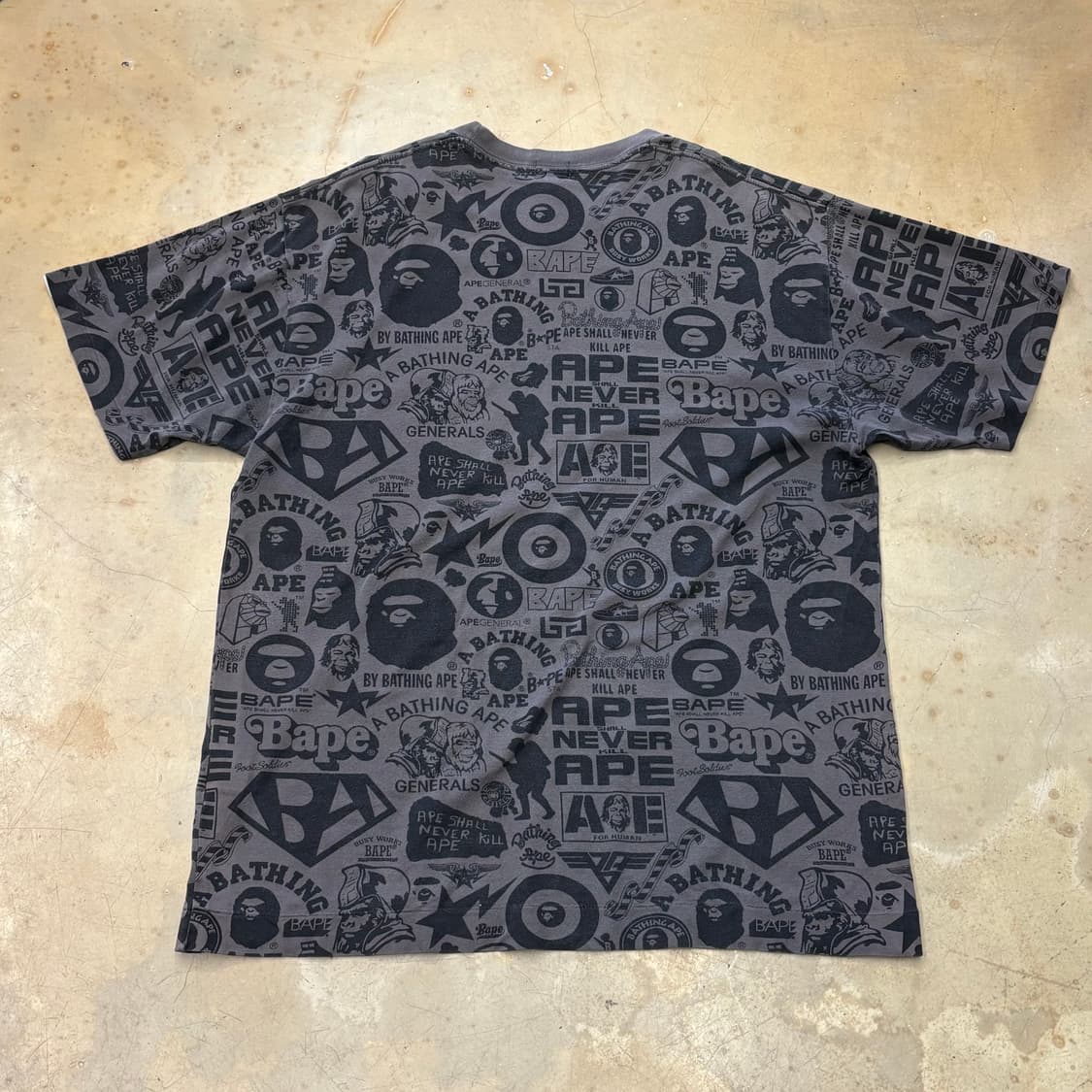 L 베이프 반팔티 상품이미지3