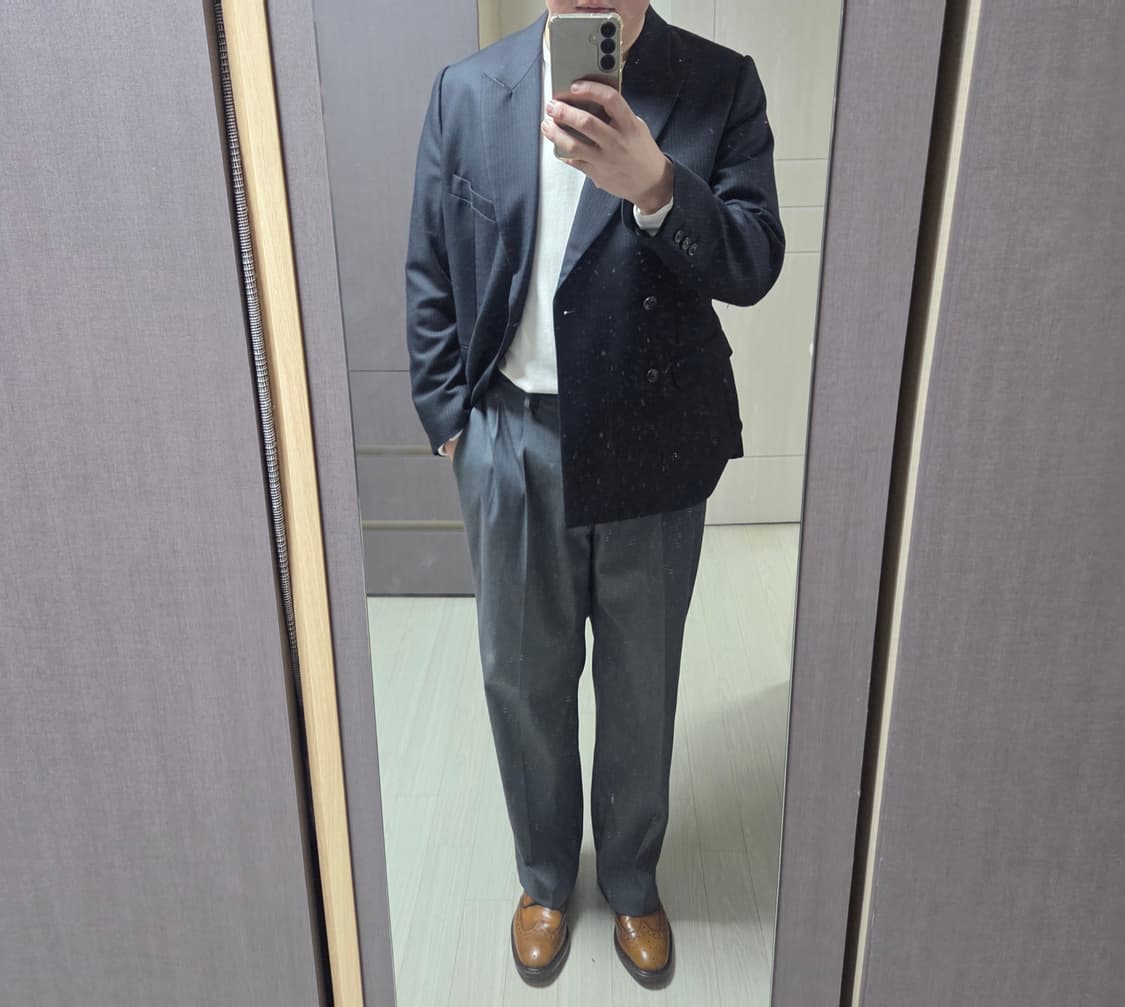 KEATON 윙팁 더비슈즈 265사이즈 16.5만 상품이미지7