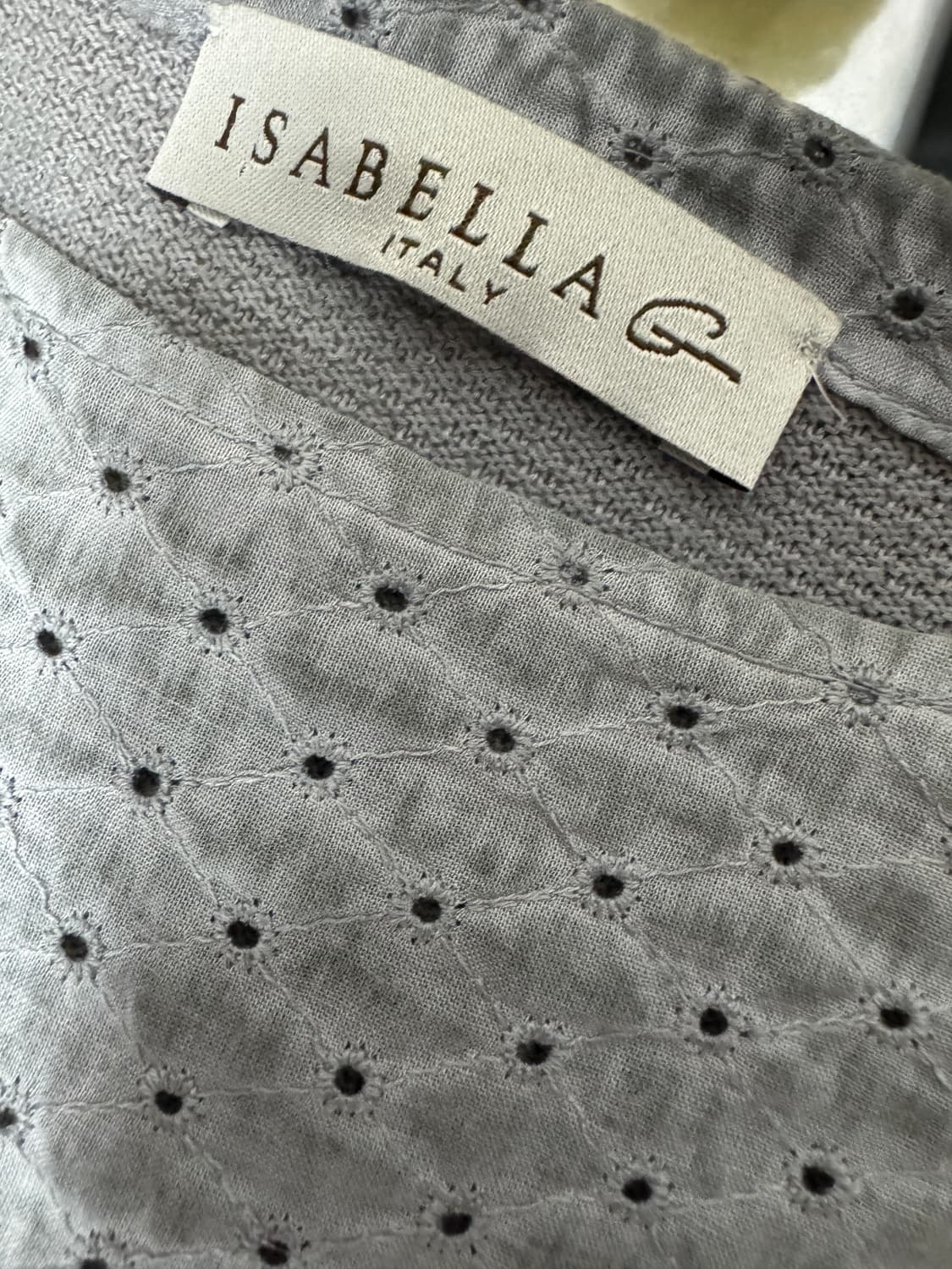 Italy made ISABELLA G 풀오버 나시 원피스 상품이미지3