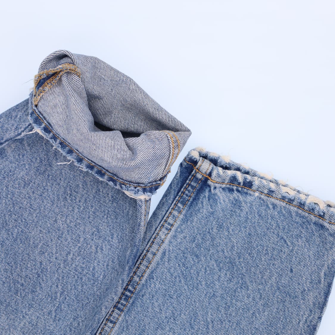 [EUR 36] 자라 여성 연청 데님팬츠 1104HR3 상품이미지5