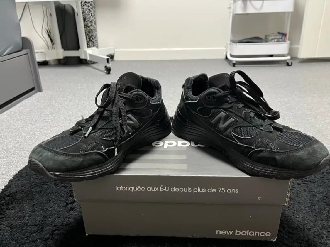 뉴발란스 992 트리플블랙 270 상품이미지7