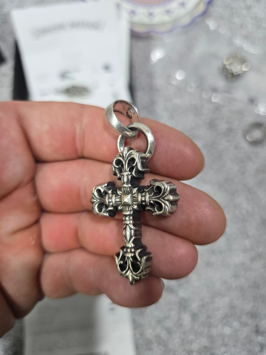 크롬하츠 필리그리 위드베일 펜던트 상품이미지3