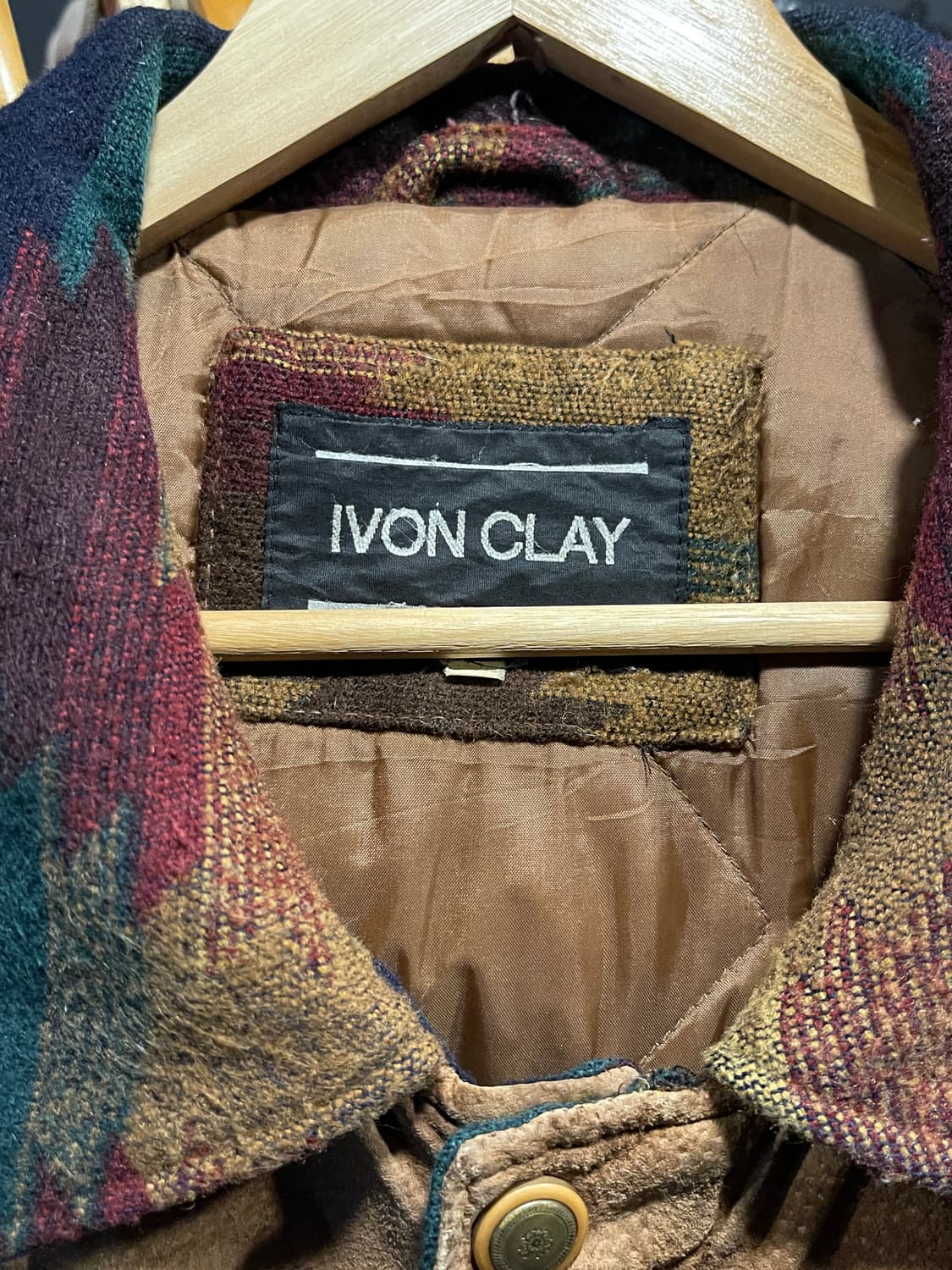 IVON CLAY 아즈텍 나바호 패턴 자켓 상품이미지4