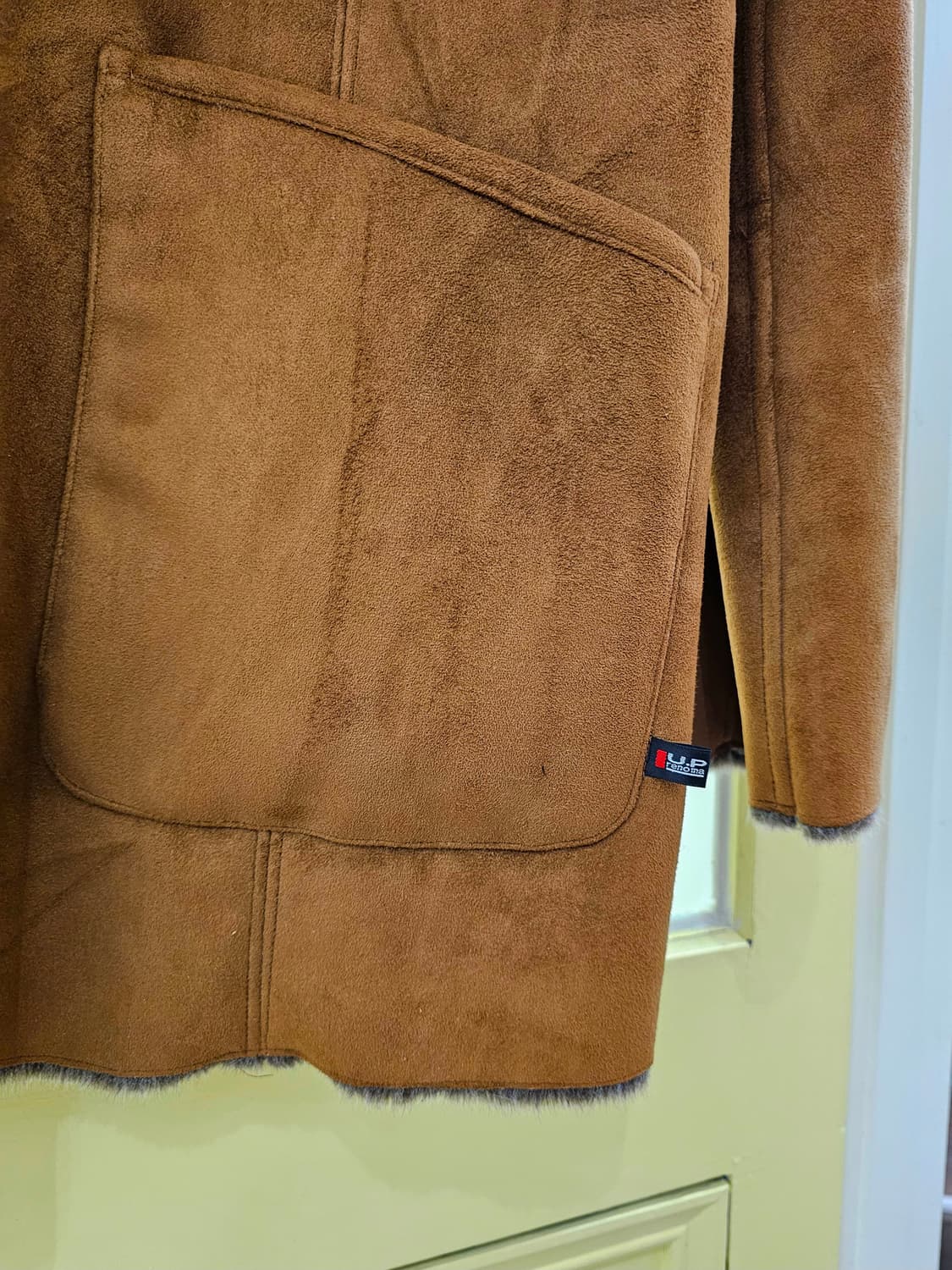 renoma 카라멜 에코 퍼 무스탕 상품이미지5