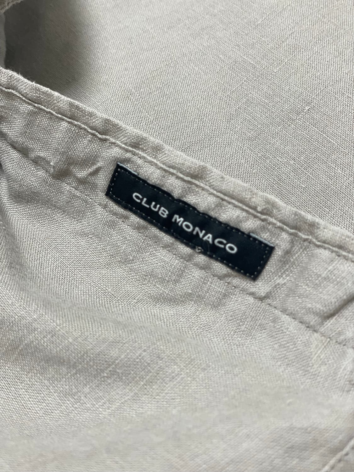club monaco 린넨 셔츠 상품이미지3