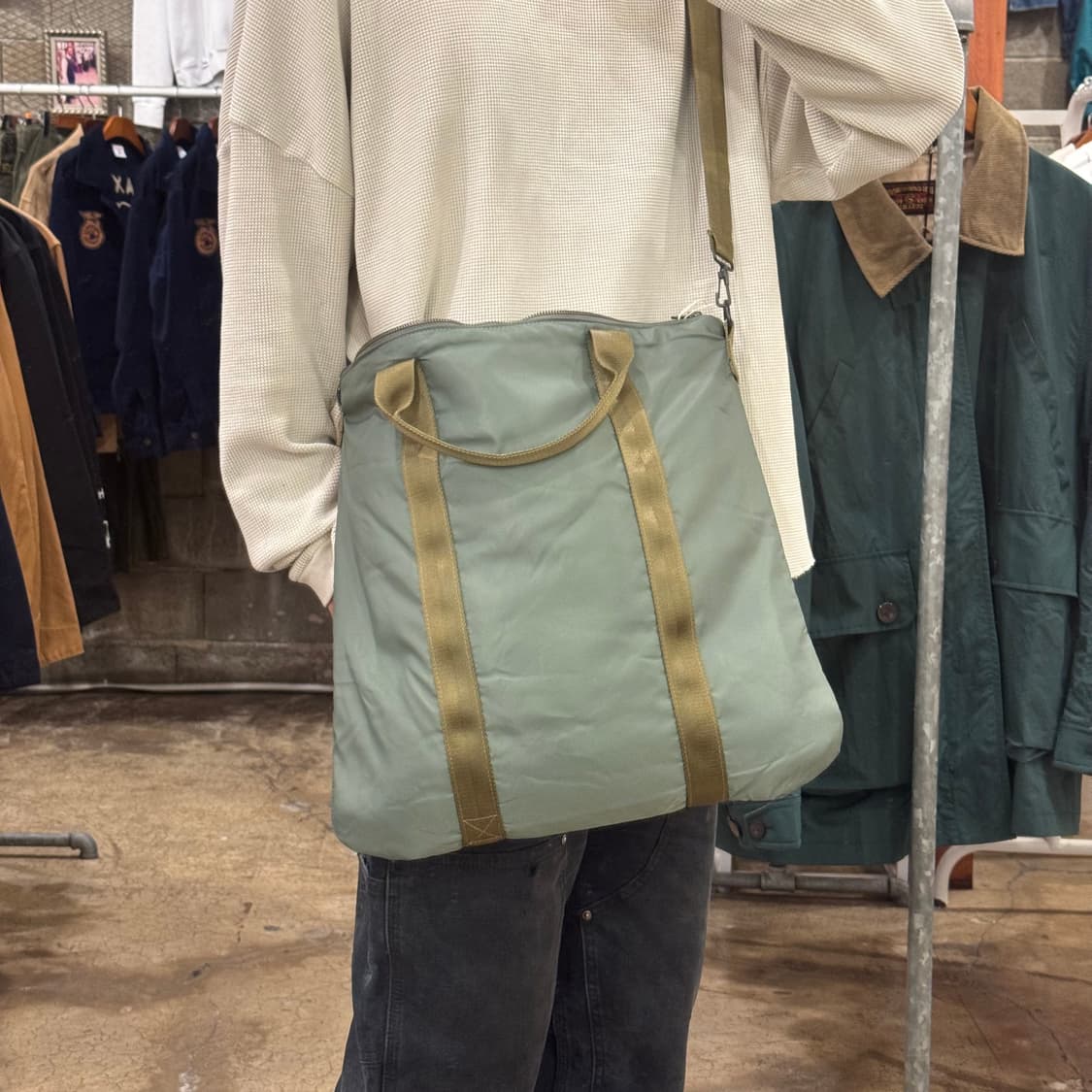 빈티지 밀리터리 가방 상품이미지2