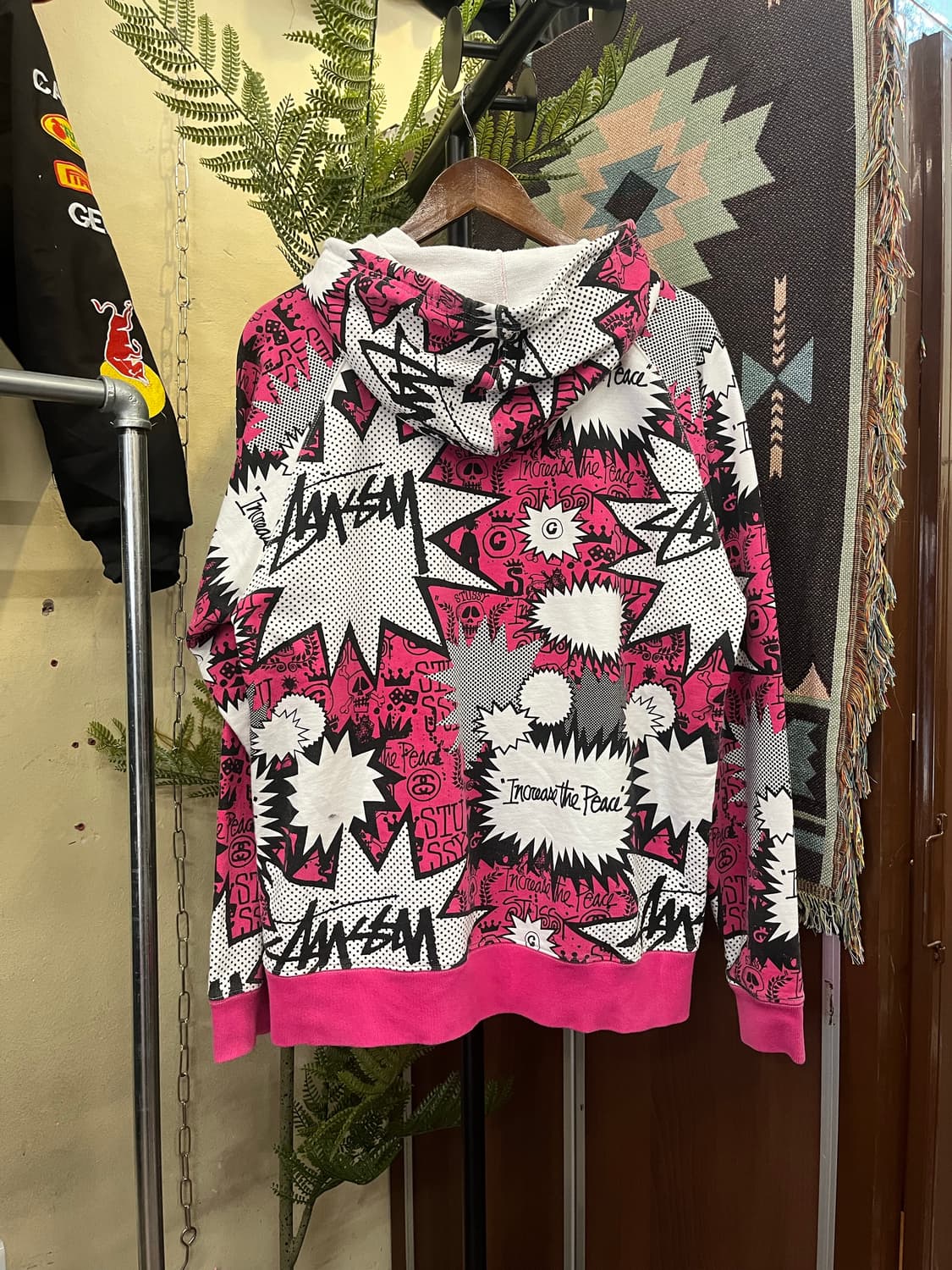 스투시 카툰 그래픽 후드집업 #csz750 상품이미지2