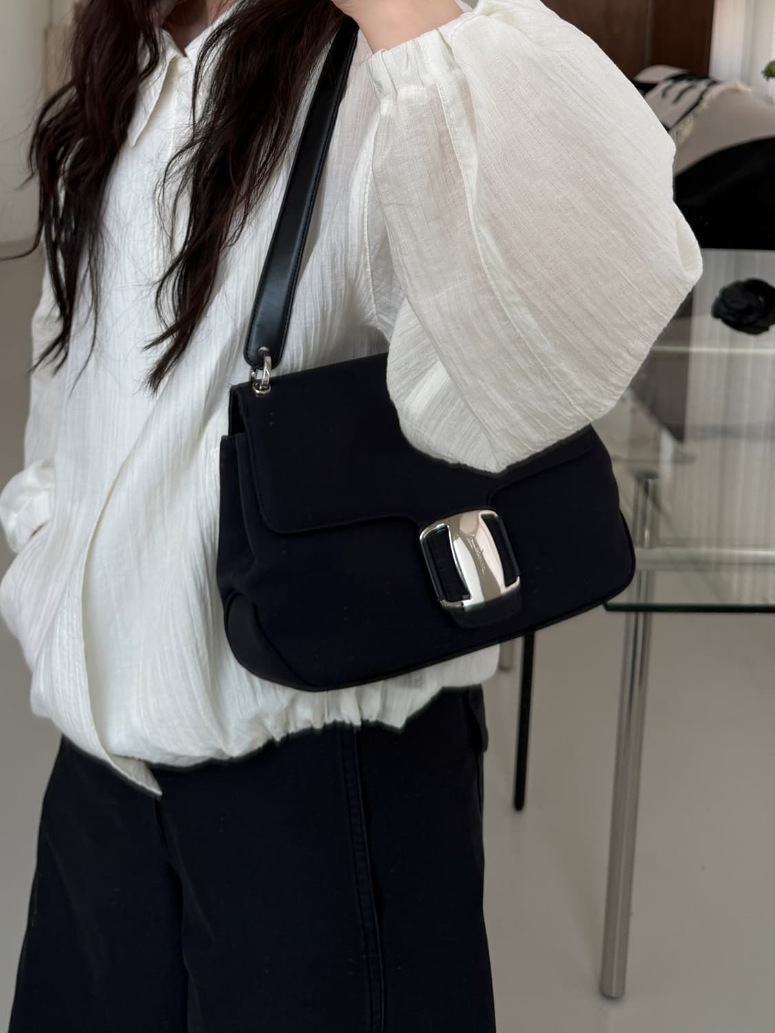 [Ferragamo] Canvas Shoulder Bag 상품이미지2