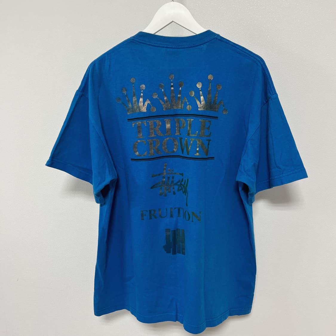 스투시 x 언디핏 2008 FRUITION TRIPLE CROWN 티셔츠 상품이미지2