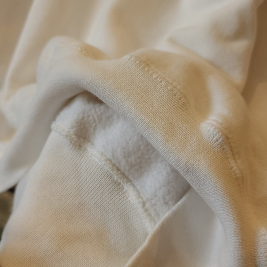 90s 러셀 맨투맨 스웻셔츠 블랭크 헤비 화이트 M 상품이미지9