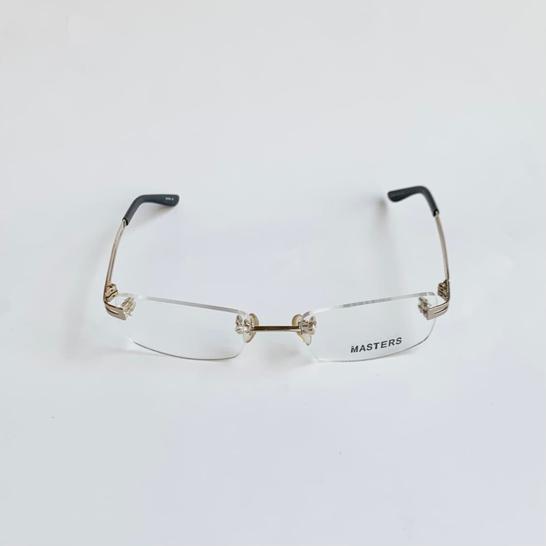 [픽키-729] 데드스탁 무테 사각 초경량 메탈 빈티지안경 상품이미지2