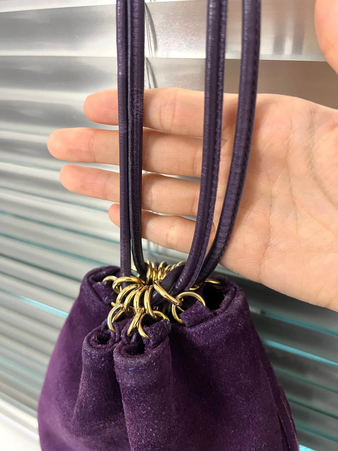 PORTERx5525gallery-SUEDE FRINGE BAG 상품이미지8