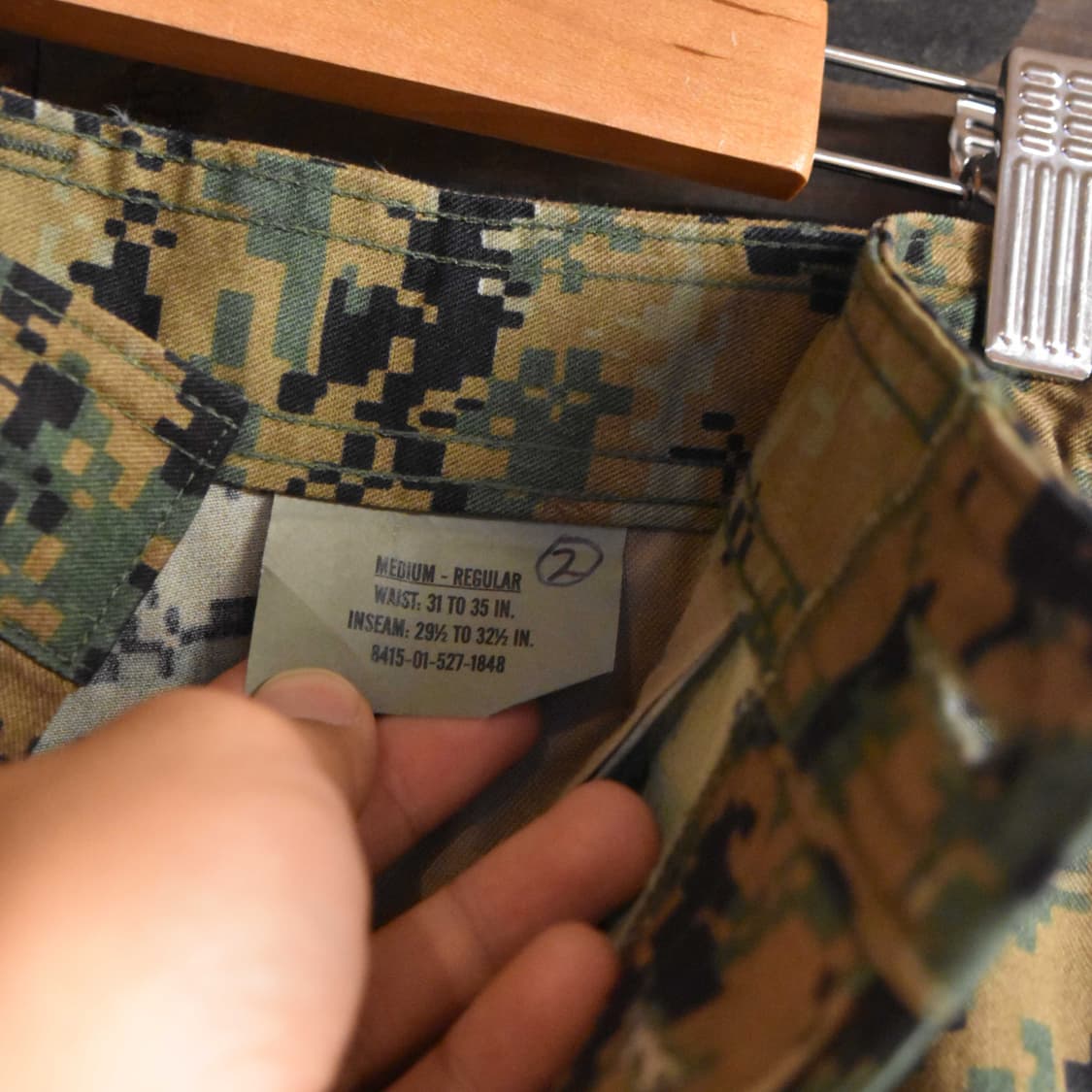 미군 오리지널 USMC MARPAT 필드팬츠 MR 상품이미지5