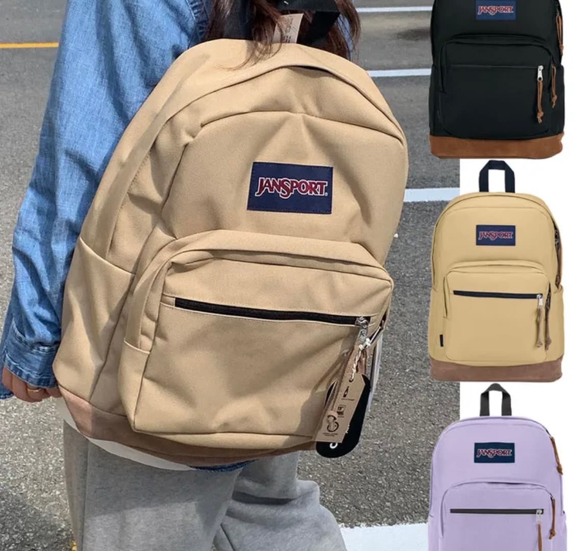 잔스포츠 라이트백팩 트래버틴 베이지 스웨이드 상품이미지6