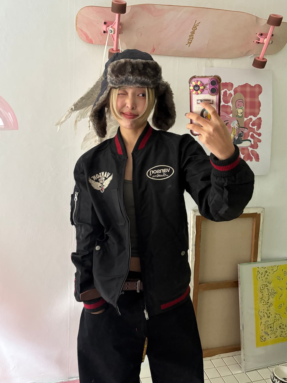 오클레 퍼 모자 상품이미지5