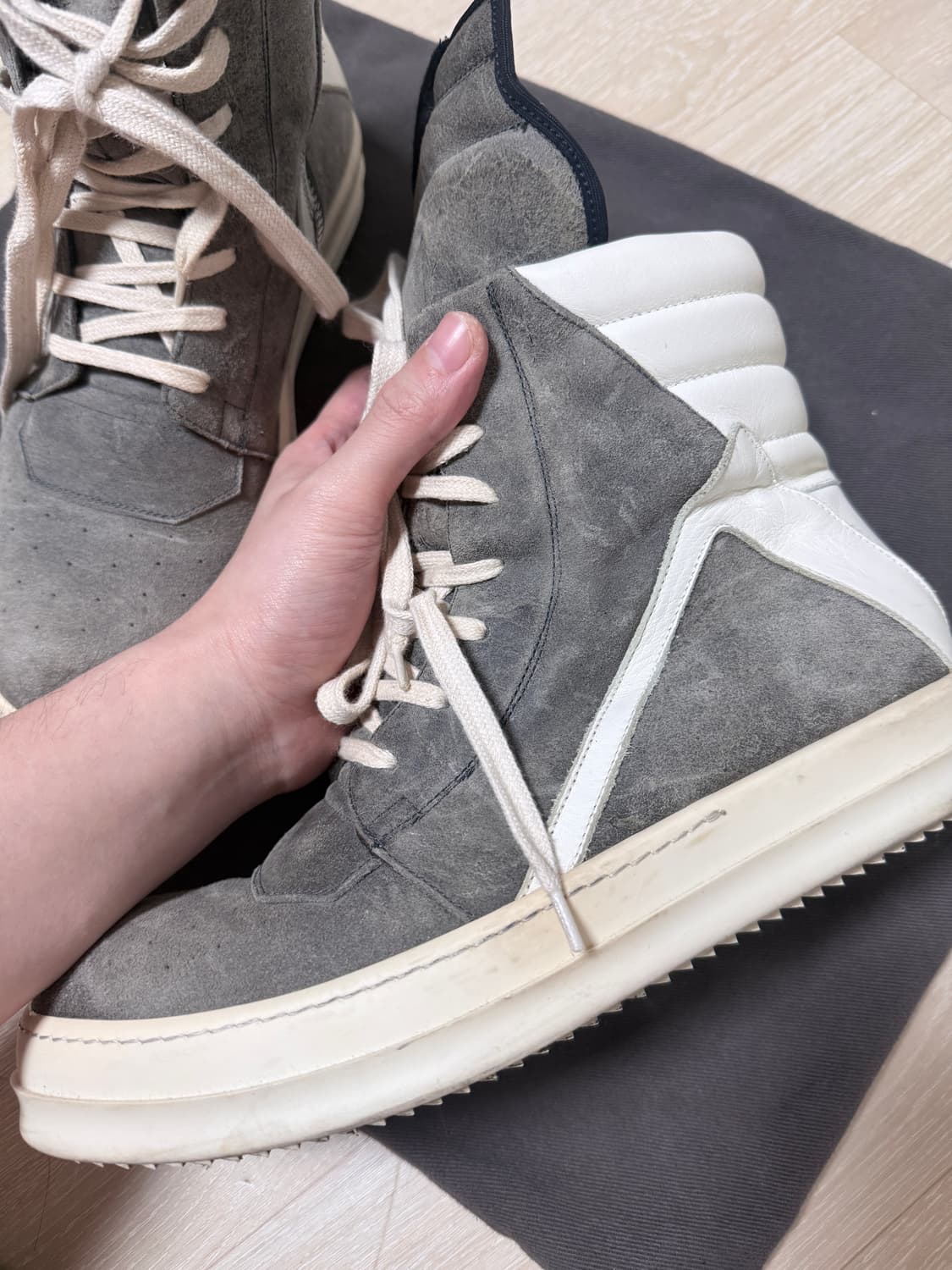 릭오웬스 지오바스켓 더스트 컬러 41.5 상품이미지4