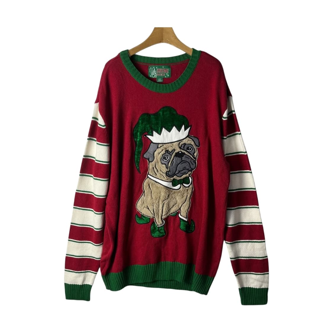 [Ugly Christmas Sweater] 크리스마스 퍼그 니트  상품이미지1