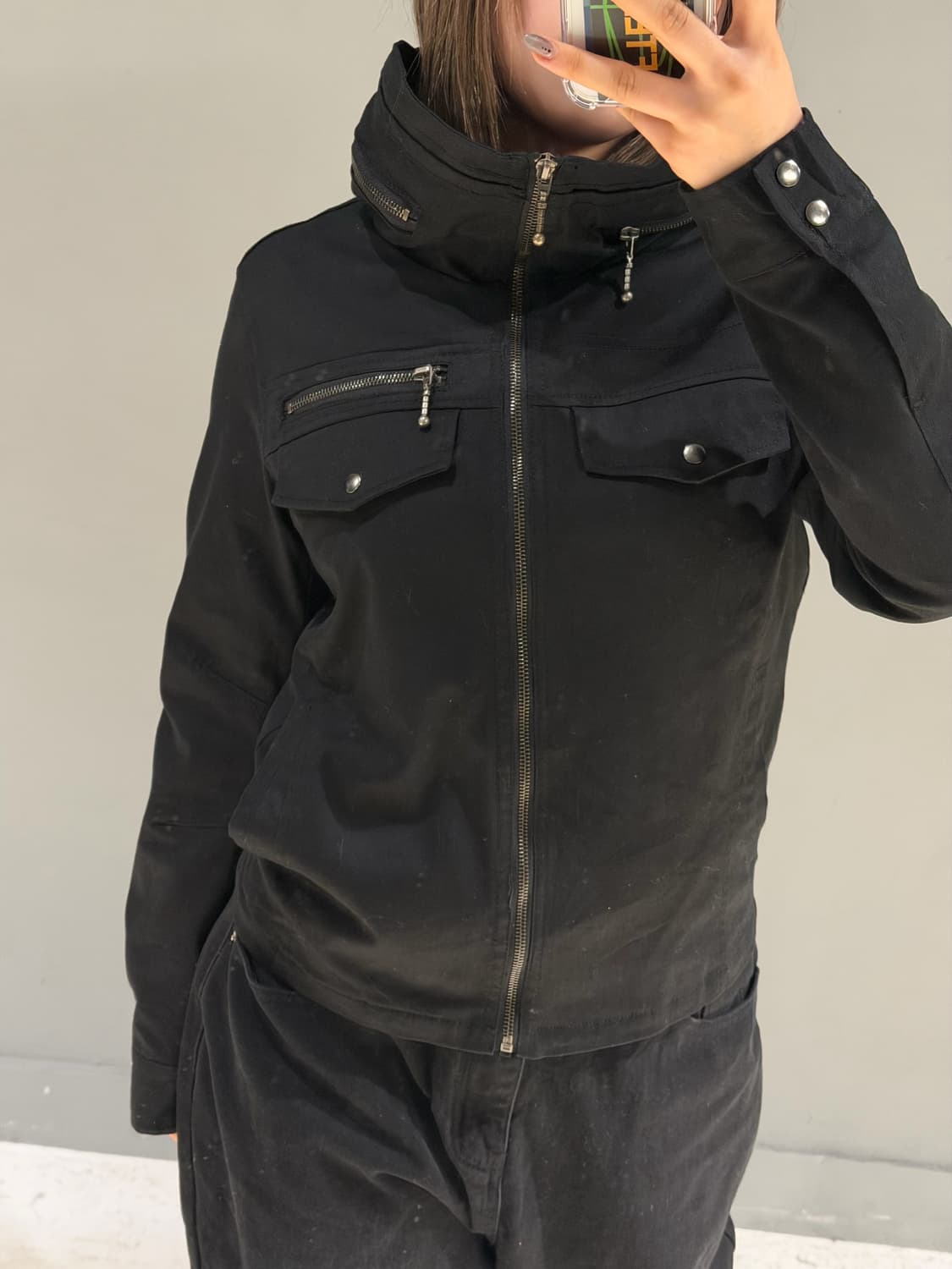 high-neck design BONO jacket 상품이미지4