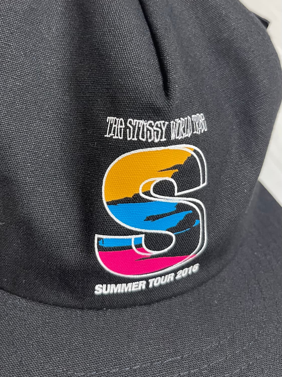STUSSY 월드투어 S로고 볼캡 상품이미지6