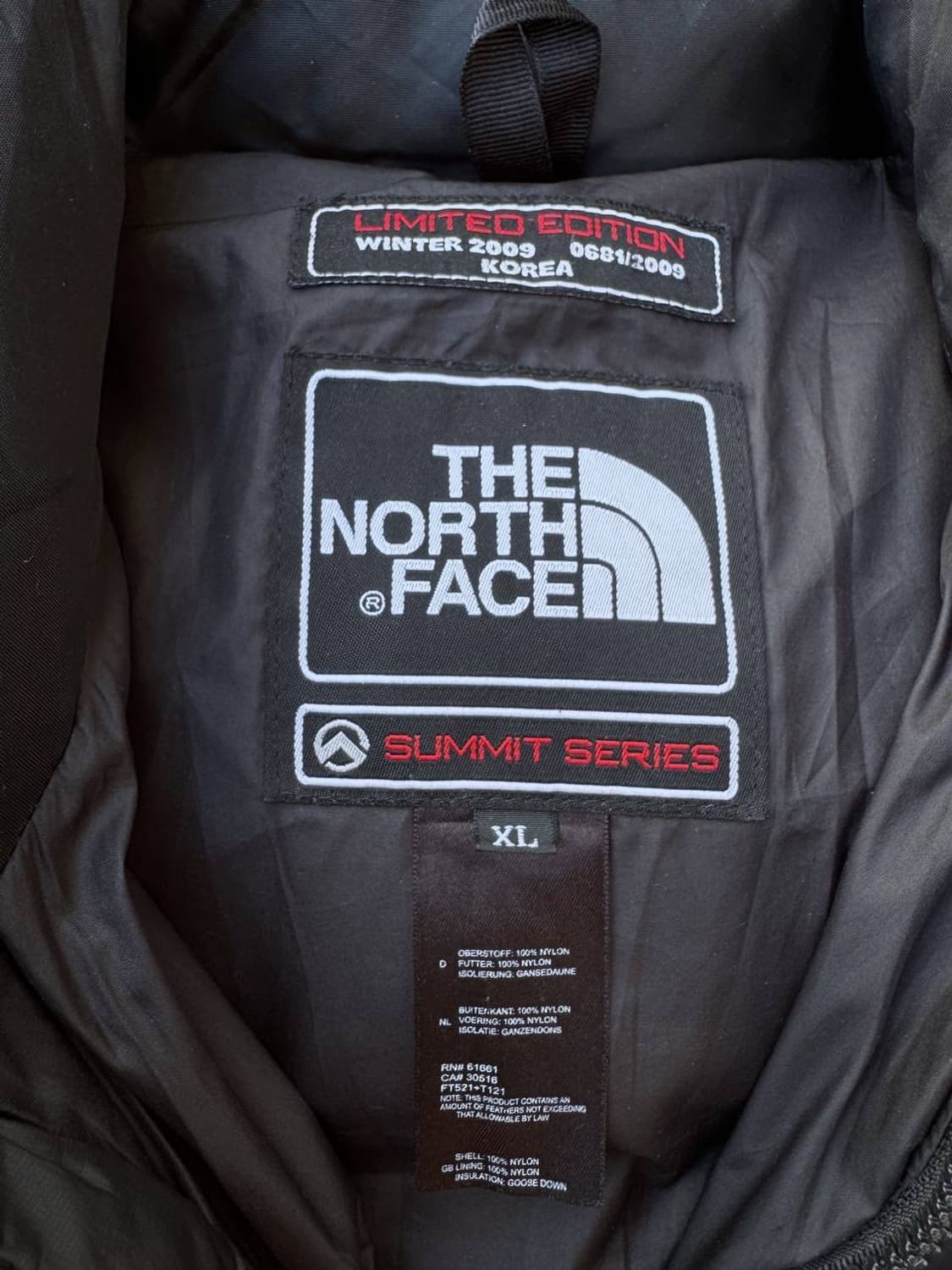 TNF summit series goose down jacket 상품이미지4