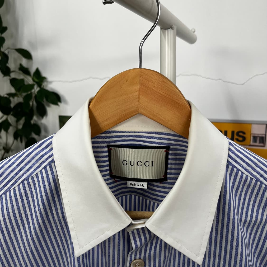 구찌 스티치로고 스트라이프 셔츠 41(16) 상품이미지3